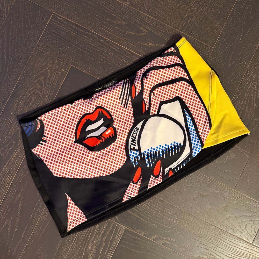 Finesse Rubina Graphic Print Micro Skirt - Medium